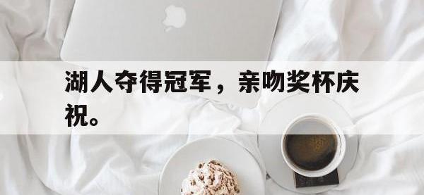 爱游戏平台登录入口-湖人夺得冠军，亲吻奖杯庆祝。